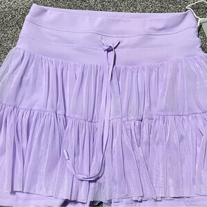 Popflex Pirouette Tiered Skort Digital Lavender